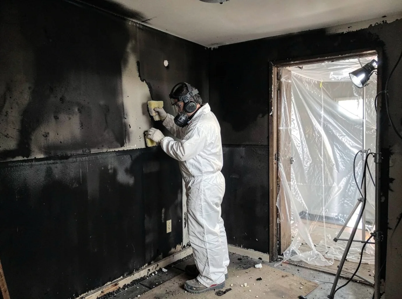 Fire Damage Restoration company in Oakville, WA